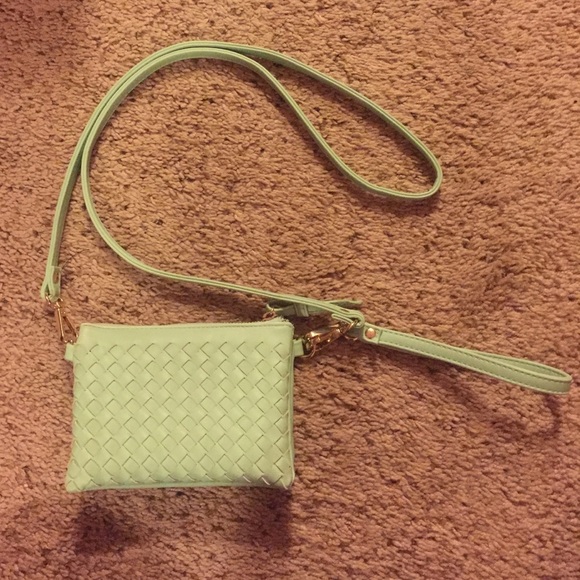 Charming Charlie's Mint Green Satchel - Picture 1 of 4